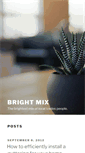 Mobile Screenshot of brightmix.co.uk